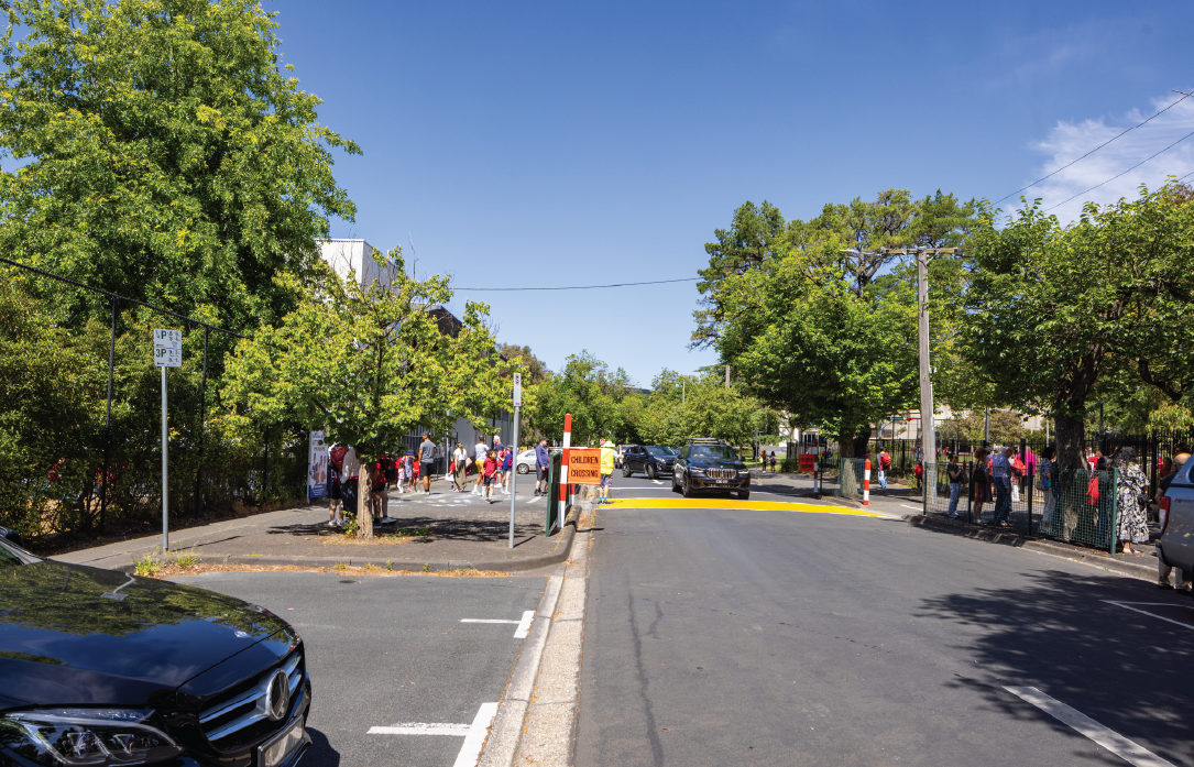 Before: Photo of how Reserve Road looks today