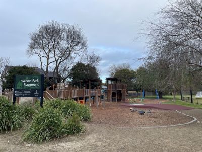 A photo of Watson Park playground in Ashburton
