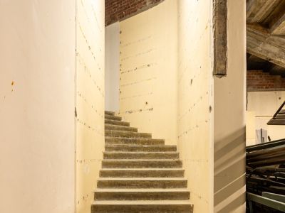 Interior stairwell of the Michael Tuck Stand